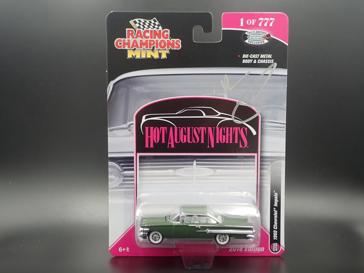 1960 CHEVY CHEVROLET IMPALA 2018 HOT AUGUST NIGHTS RENO NV EXCLUSIVE AUTOGRAPHED