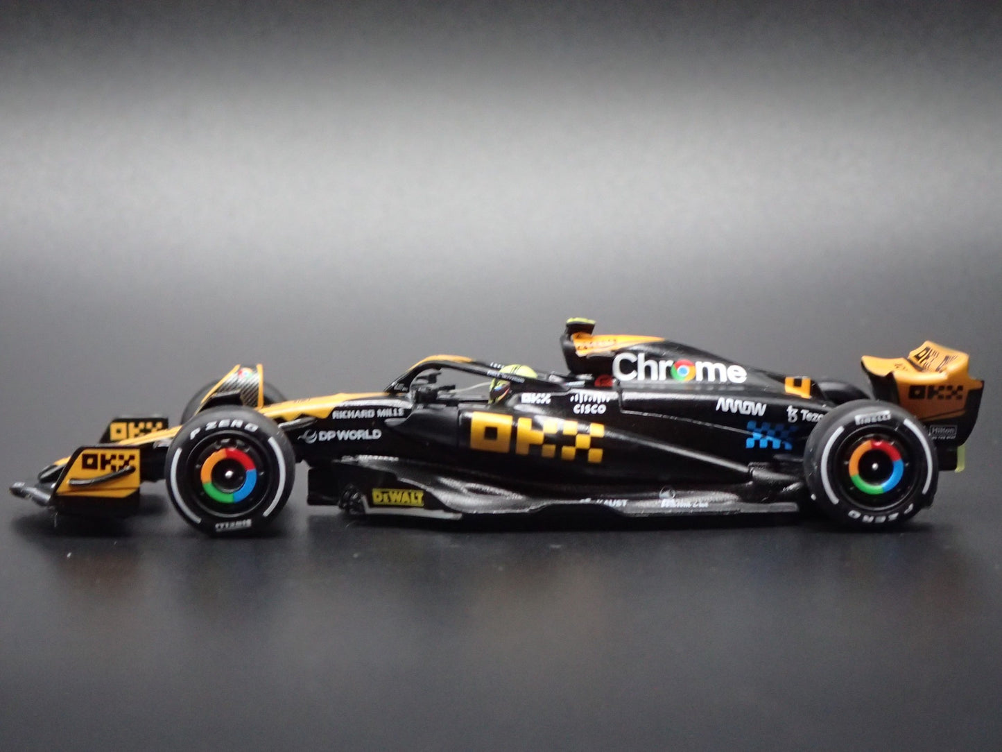 MCLAREN MCL60 #4 2023 LANDO NORRIS F1 JAPANESE GP 1:64 SCALE DIECAST MODEL CAR