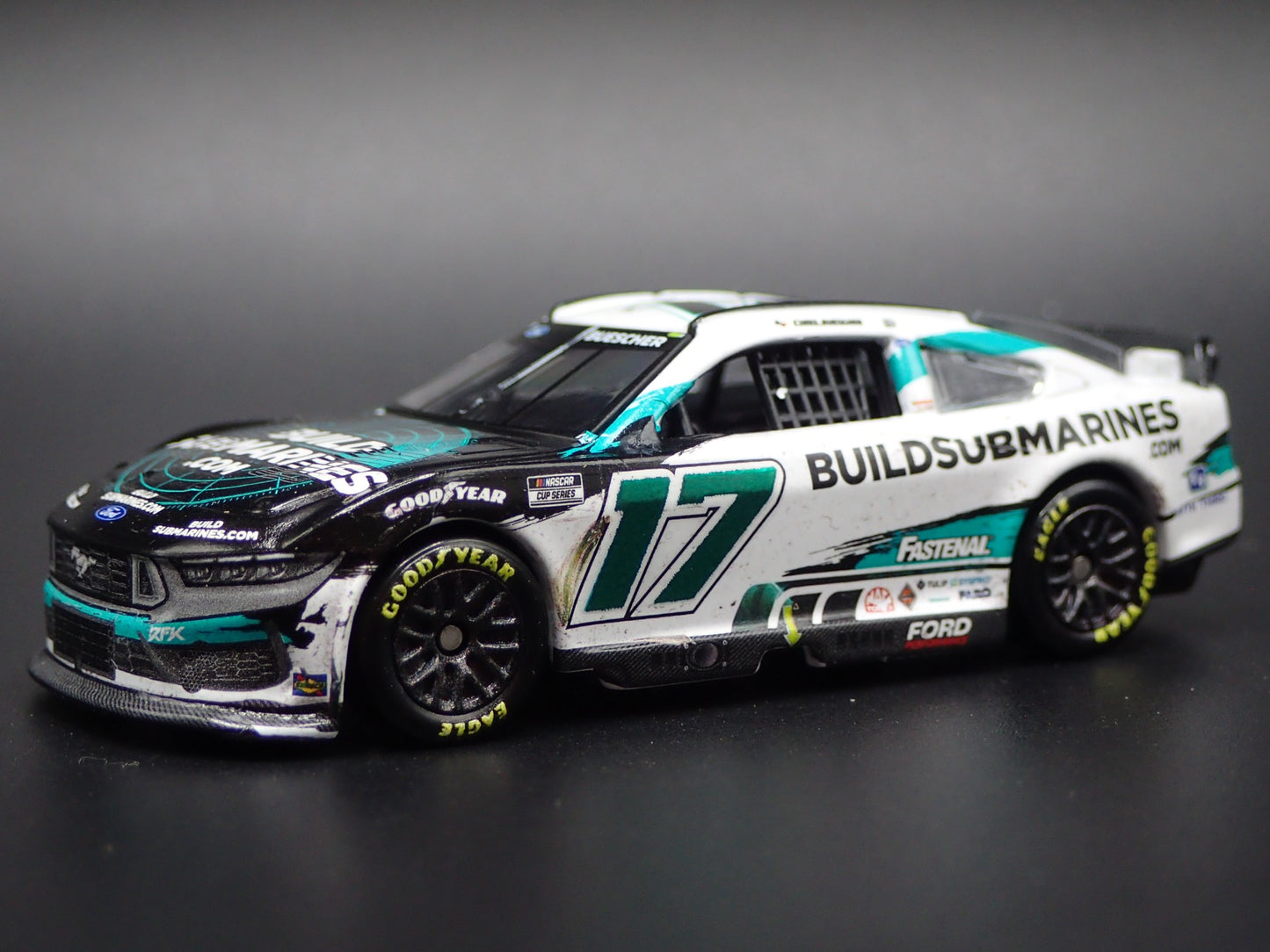2024 24 FORD MUSTANG #17 CHRIS BUESCHER SUBMARINES NASCAR 1:64 SCALE DIECAST CAR