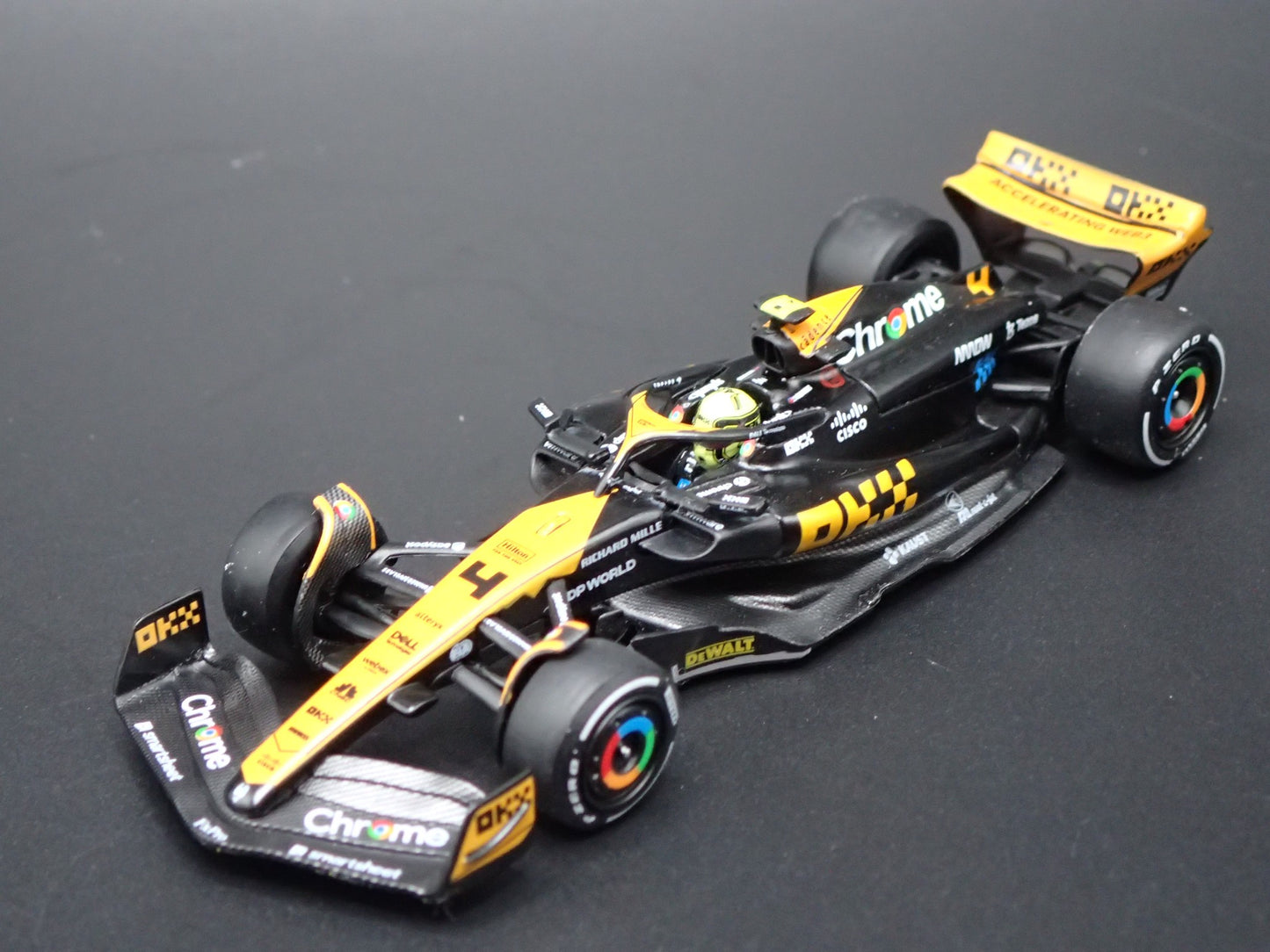 MCLAREN MCL60 #4 2023 LANDO NORRIS F1 JAPANESE GP 1:64 SCALE DIECAST MODEL CAR