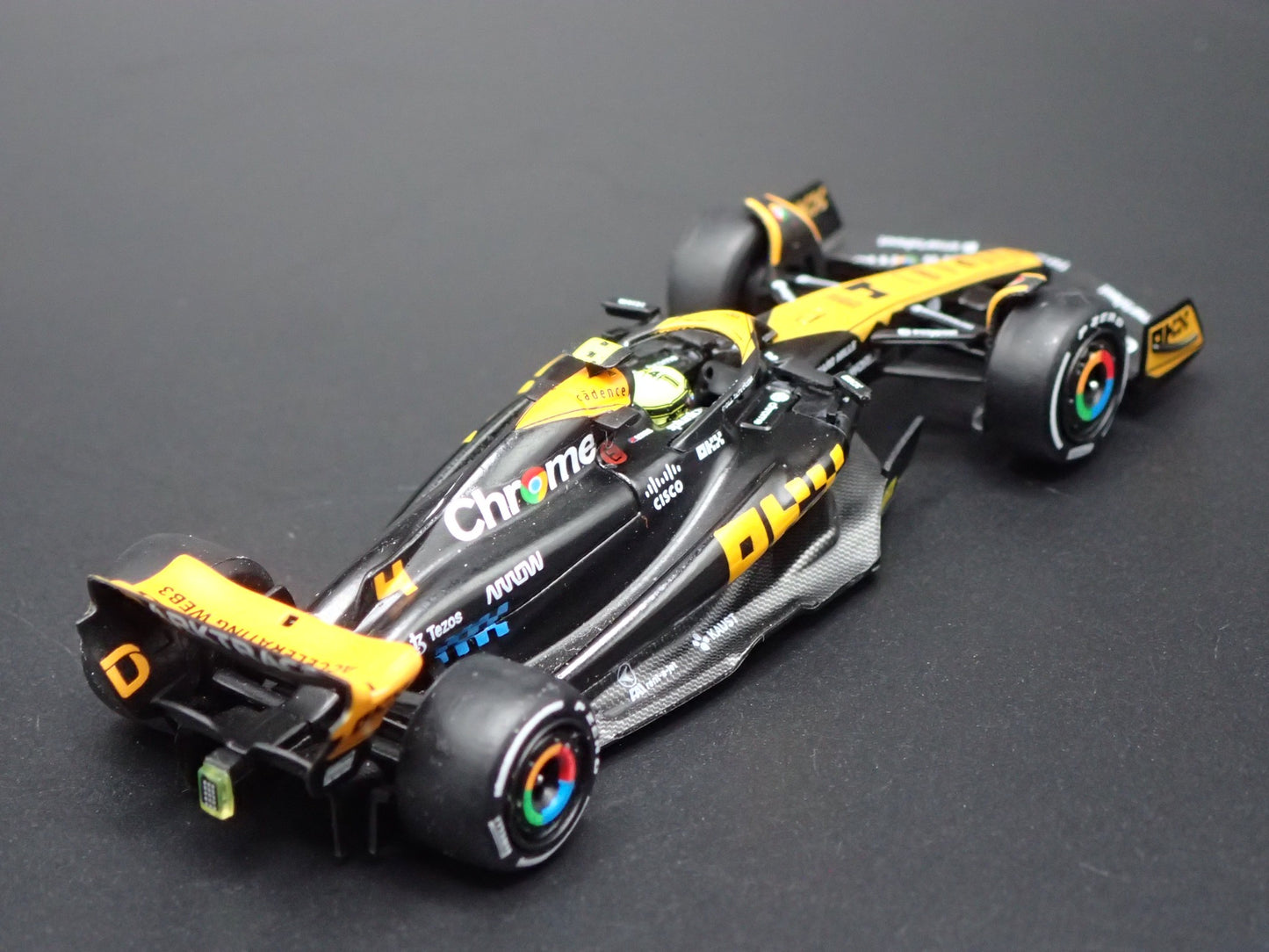 MCLAREN MCL60 #4 2023 LANDO NORRIS F1 JAPANESE GP 1:64 SCALE DIECAST MODEL CAR