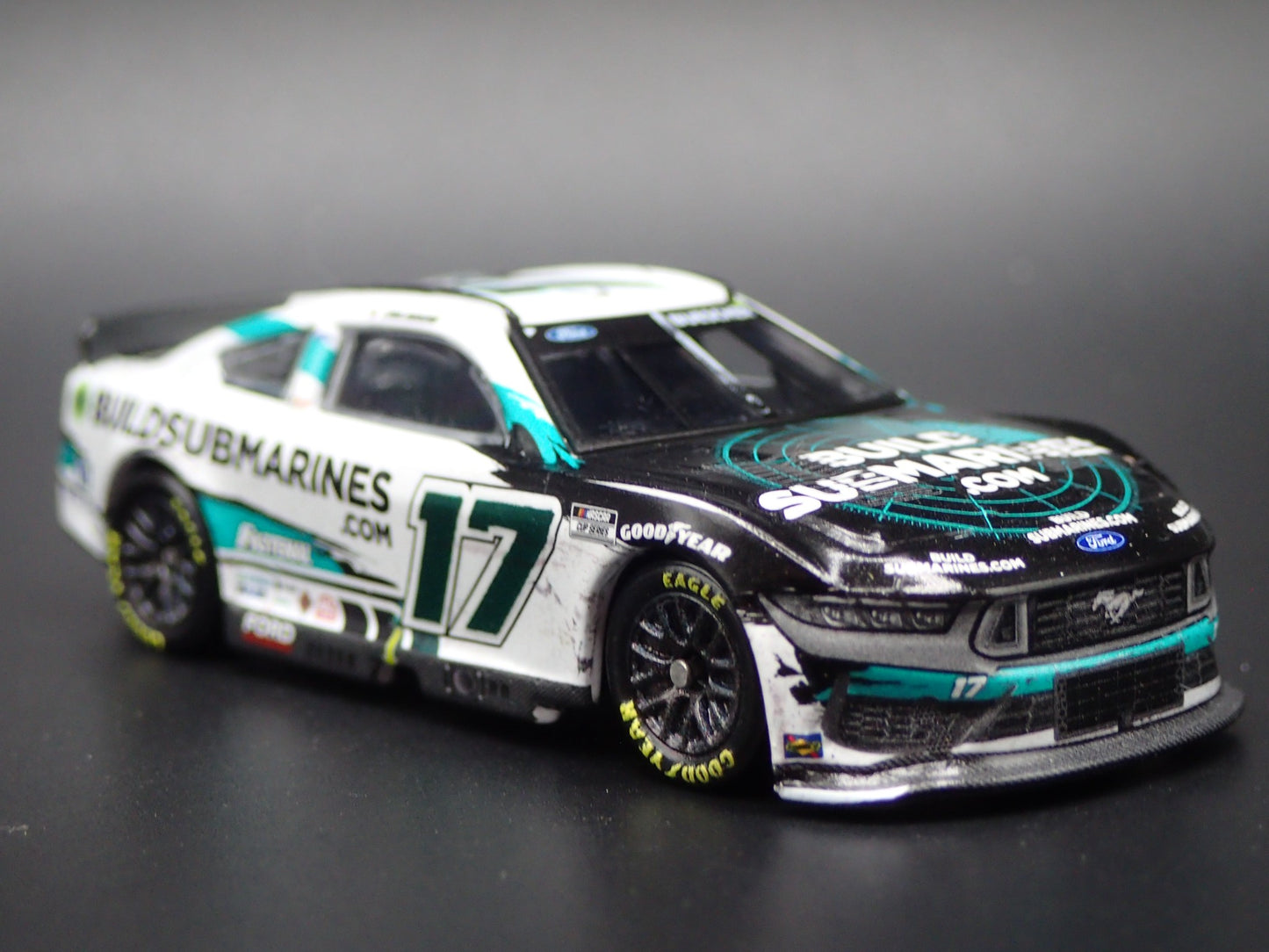 2024 24 FORD MUSTANG #17 CHRIS BUESCHER SUBMARINES NASCAR 1:64 SCALE DIECAST CAR