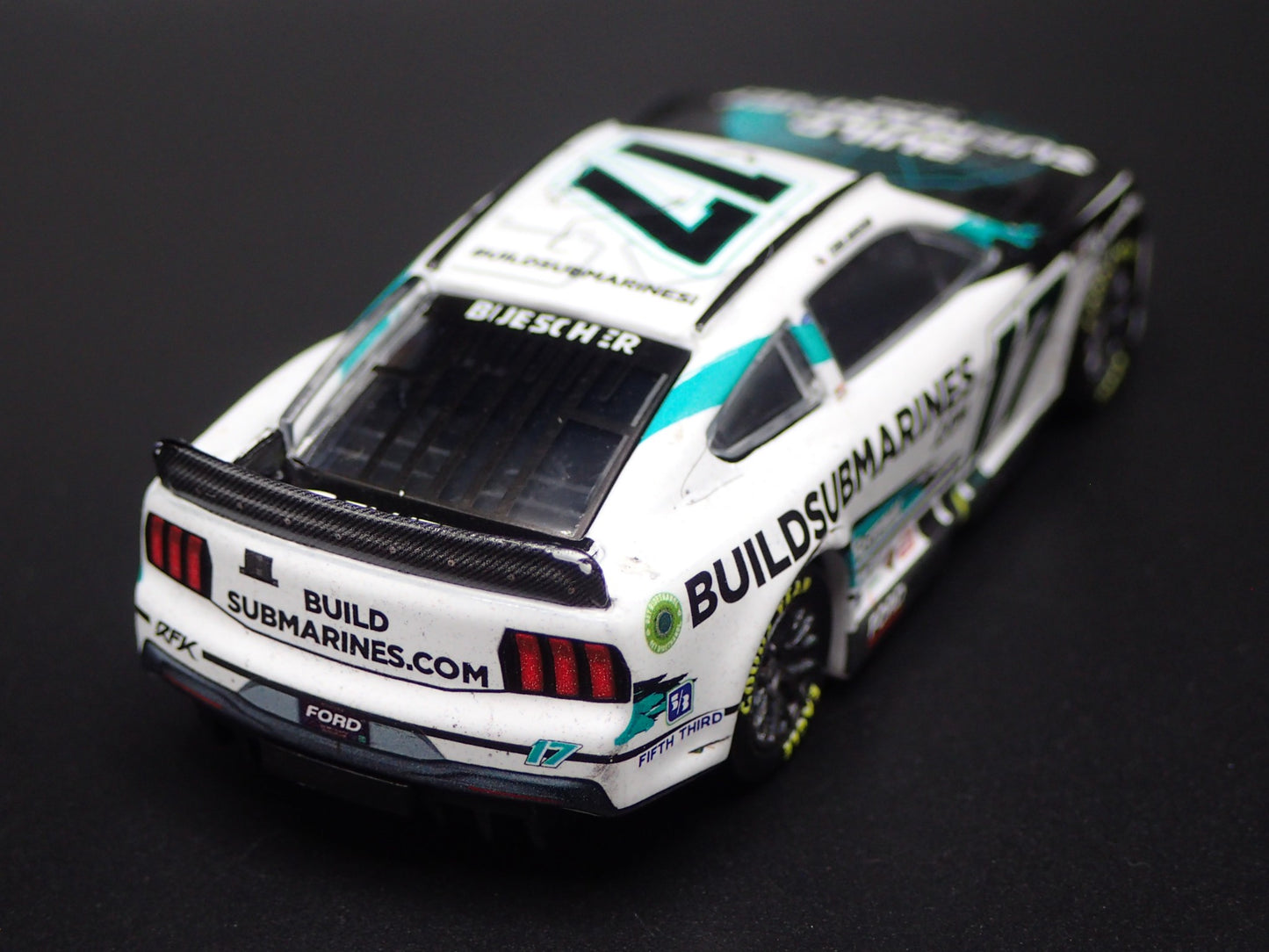 2024 24 FORD MUSTANG #17 CHRIS BUESCHER SUBMARINES NASCAR 1:64 SCALE DIECAST CAR