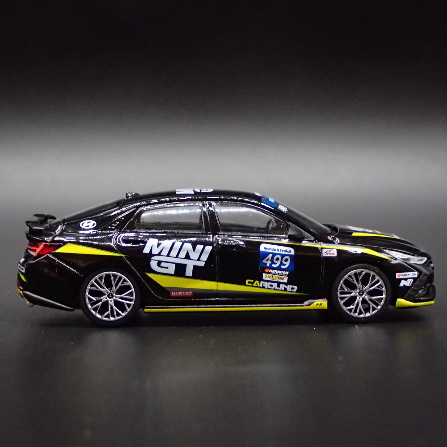 2021-2025 HYUNDAI ELANTRA N #499 FESTIVAL CAROUND 1:64 SCALE DIECAST MODEL CAR
