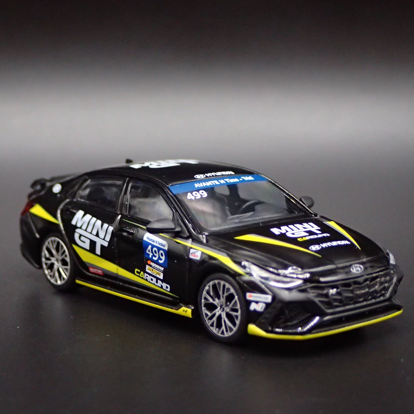 2021-2025 HYUNDAI ELANTRA N #499 FESTIVAL CAROUND 1:64 SCALE DIECAST MODEL CAR