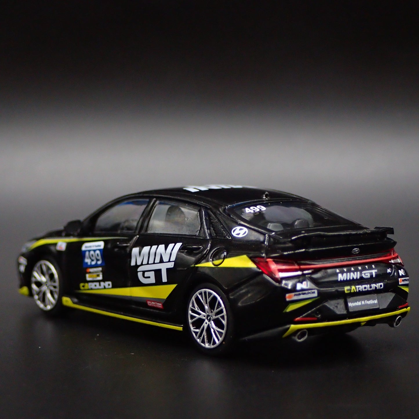 2021-2025 HYUNDAI ELANTRA N #499 FESTIVAL CAROUND 1:64 SCALE DIECAST MODEL CAR