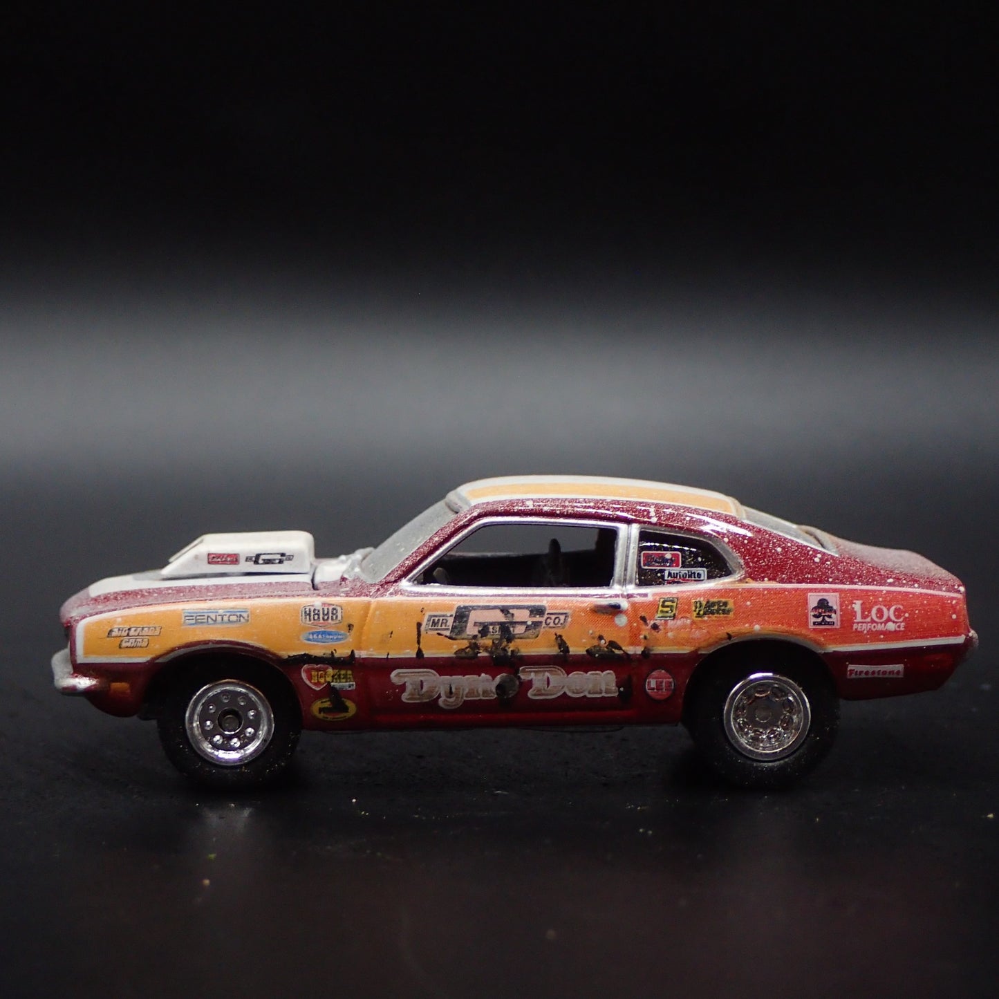 1970 70 FORD MAVERICK MR GASKET CO DON NICHOLSON 1:64 SCALE DIECAST MODEL CAR
