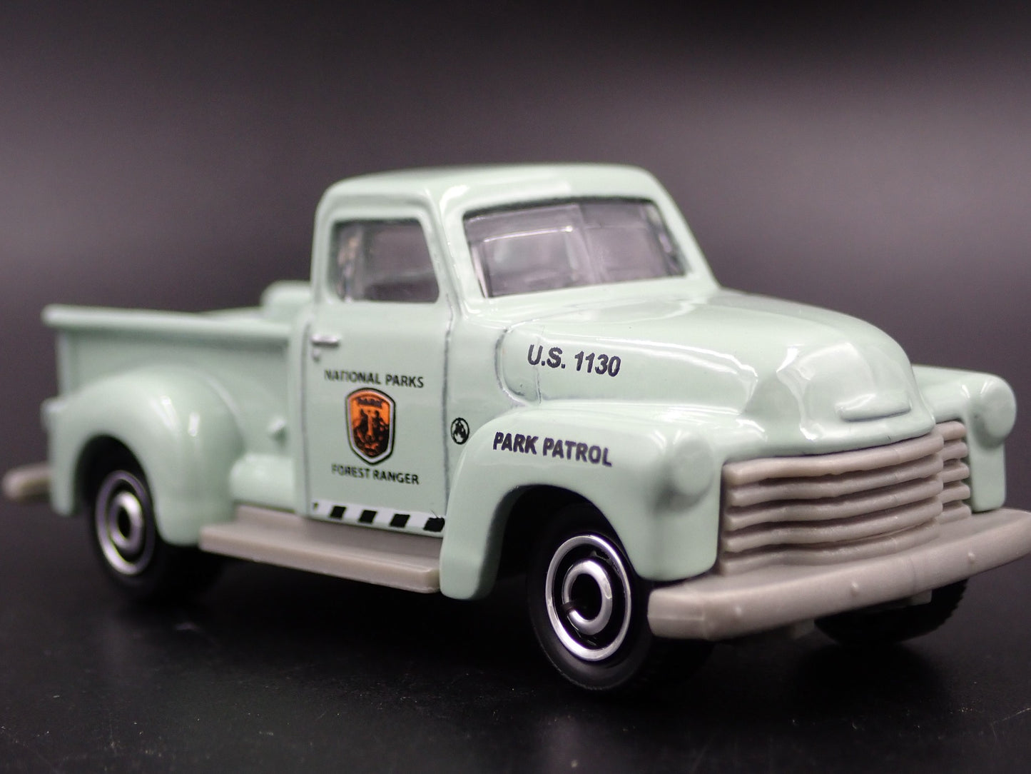 1947-1953 CHEVY CHEVROLET 3100 TRUCK FOREST RANGER 1:64 SCALE DIECAST MODEL CAR