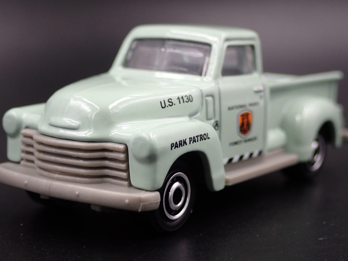 1947-1953 CHEVY CHEVROLET 3100 TRUCK FOREST RANGER 1:64 SCALE DIECAST MODEL CAR