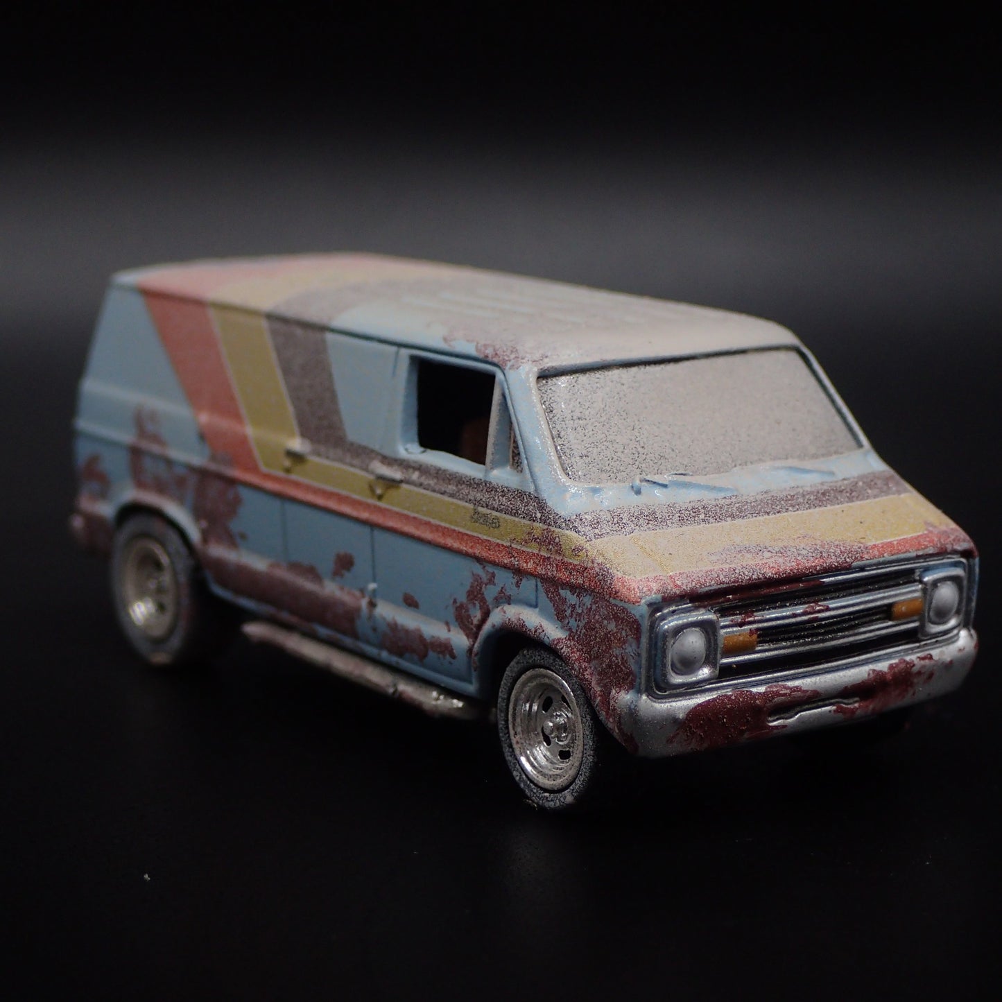 1971-1978 DODGE STREET VAN BARN FIND 1/64 SCALE COLLECTIBLE DIECAST MODEL CAR