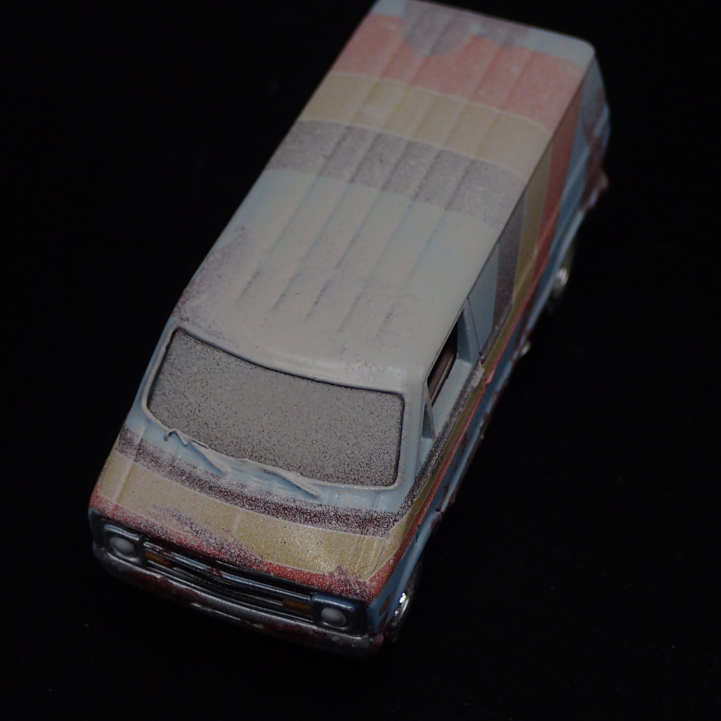 1971-1978 DODGE STREET VAN BARN FIND 1/64 SCALE COLLECTIBLE DIECAST MODEL CAR