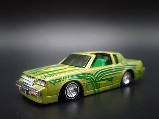 1987 87 BUICK REGAL T-TYPE LOWRIDER ADJUSTABLE SUSPENSION 1:64 DIECAST MODEL CAR