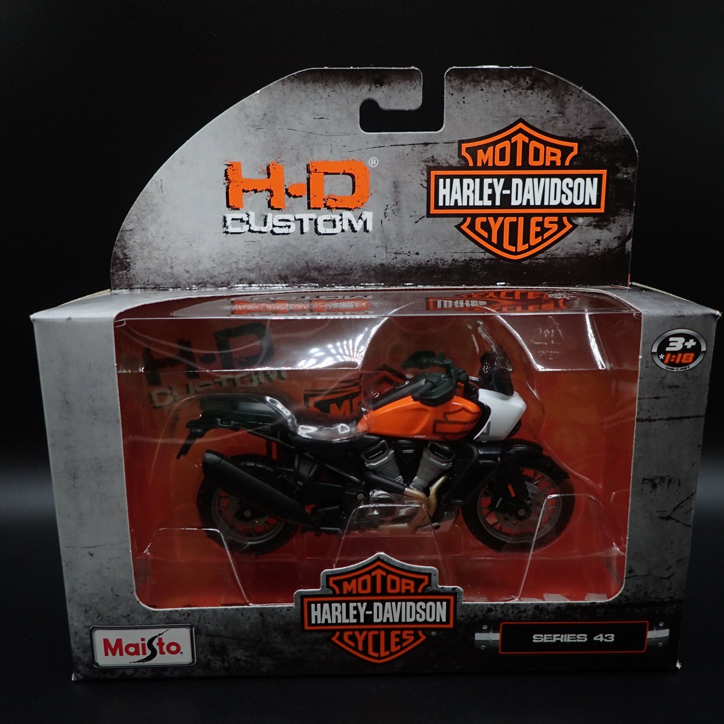 2021 21 PAN AMERICA 1250 HARLEY DAVIDSON MOTORCYCLE MAISTO SERIES 43 1/18 MODEL