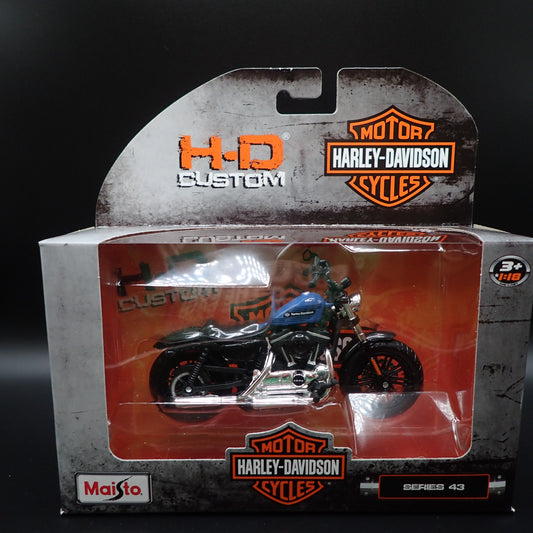 2022 FORTY EIGHT SPECIAL HARLEY DAVIDSON MOTORCYCLE MAISTO SERIES 43 1/18 MODEL