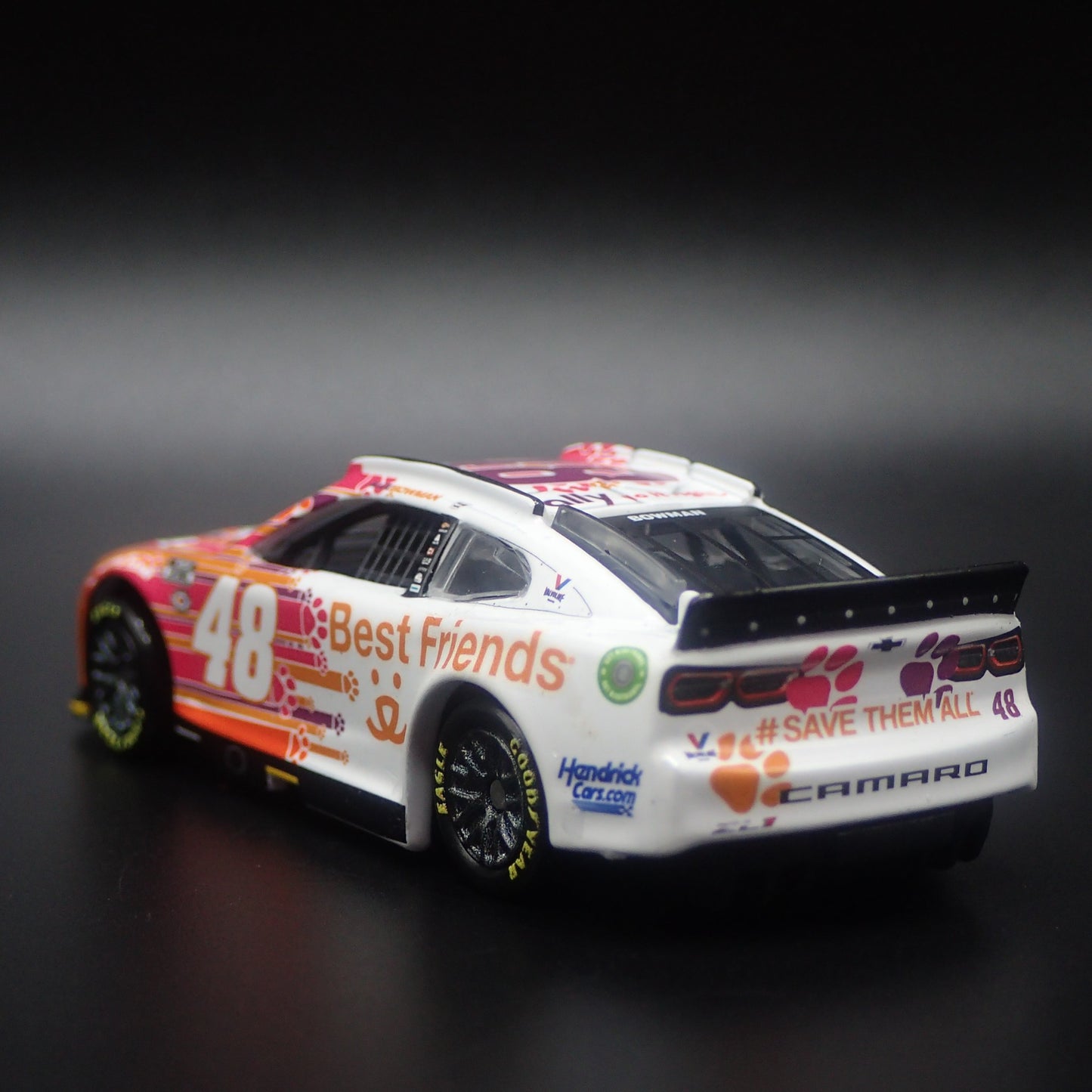 2023 CHEVY CAMARO ZL1 #48 ALEX BOWMAN ALLY BEST FRIENDS NASCAR 1:64 DIECAST CAR
