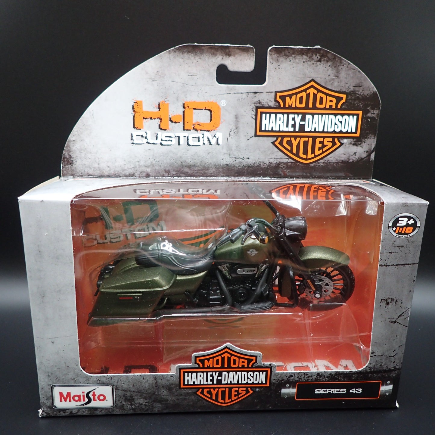 2022 22 ROAD KING SPECIAL HARLEY DAVIDSON MOTORCYCLE MAISTO SERIES 43 1:18 MODEL