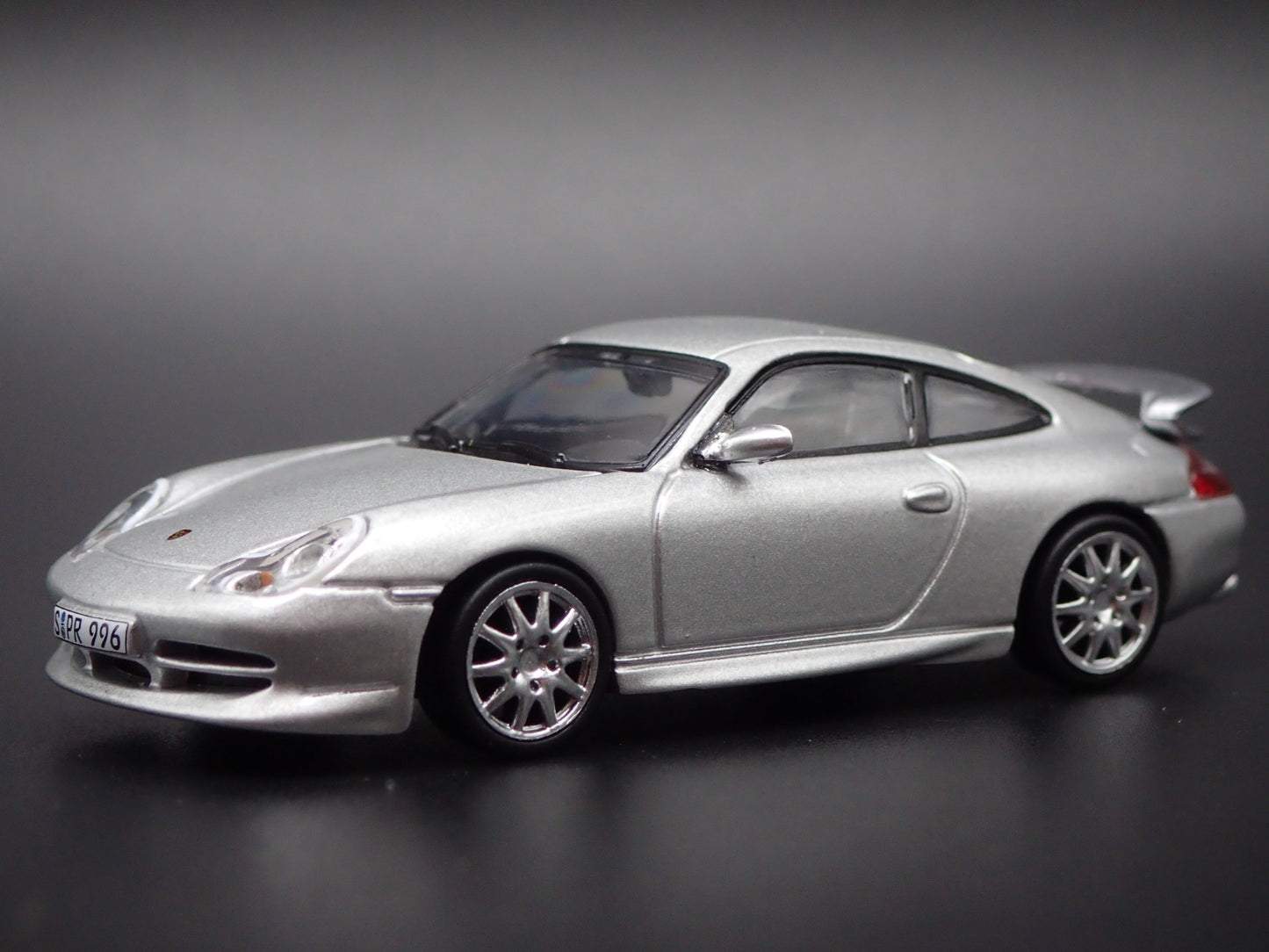 1999-2005 PORSCHE 911 GT3 996 SILVER 1:64 SCALE COLLECTIBLE DIECAST MODEL CAR