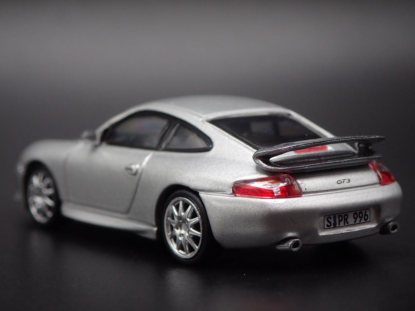 1999-2005 PORSCHE 911 GT3 996 SILVER 1:64 SCALE COLLECTIBLE DIECAST MODEL CAR