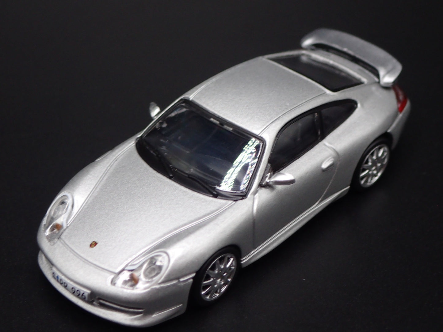 1999-2005 PORSCHE 911 GT3 996 SILVER 1:64 SCALE COLLECTIBLE DIECAST MODEL CAR