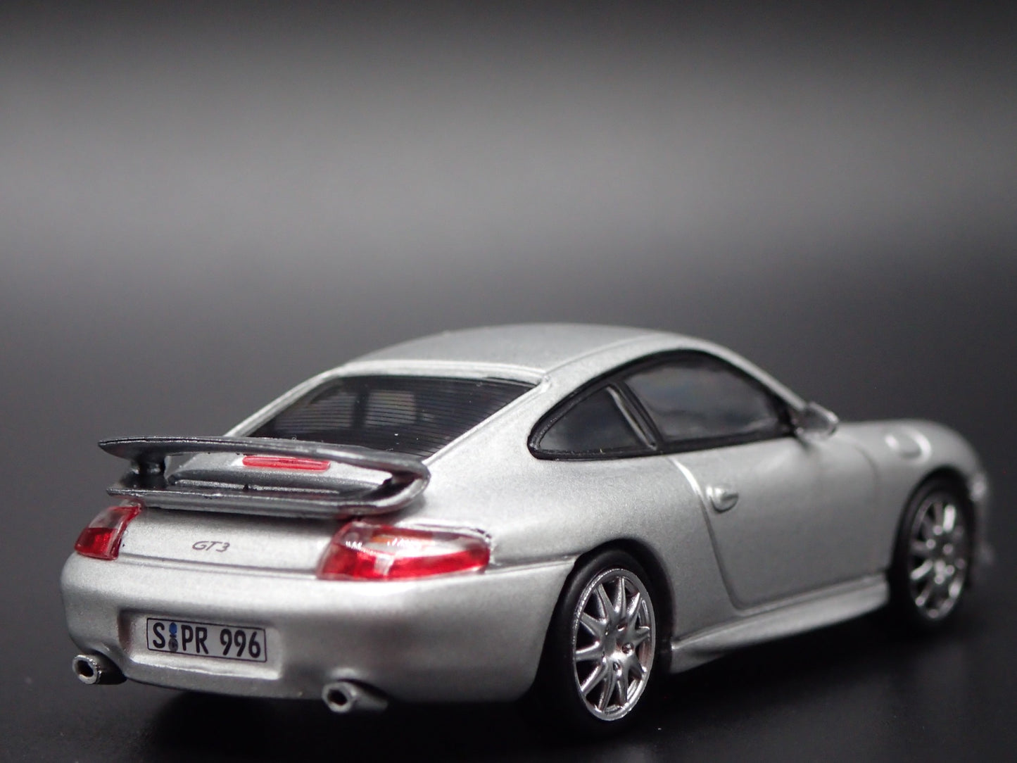 1999-2005 PORSCHE 911 GT3 996 SILVER 1:64 SCALE COLLECTIBLE DIECAST MODEL CAR