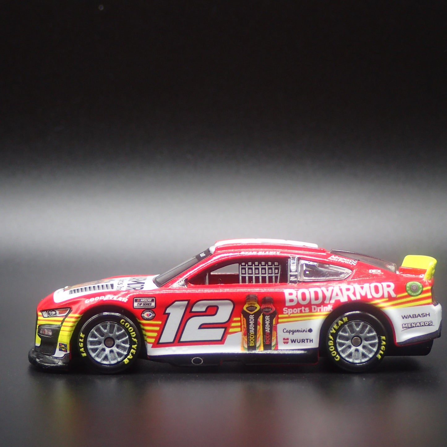 2023 23 FORD MUSTANG 12 RYAN BLANEY BODYARMOR NASCAR 1:64 SCALE DIECAST CAR