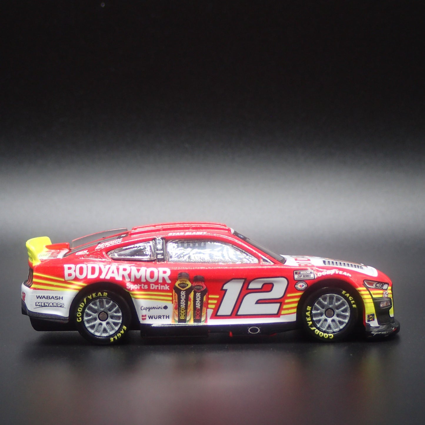 2023 23 FORD MUSTANG 12 RYAN BLANEY BODYARMOR NASCAR 1:64 SCALE DIECAST CAR