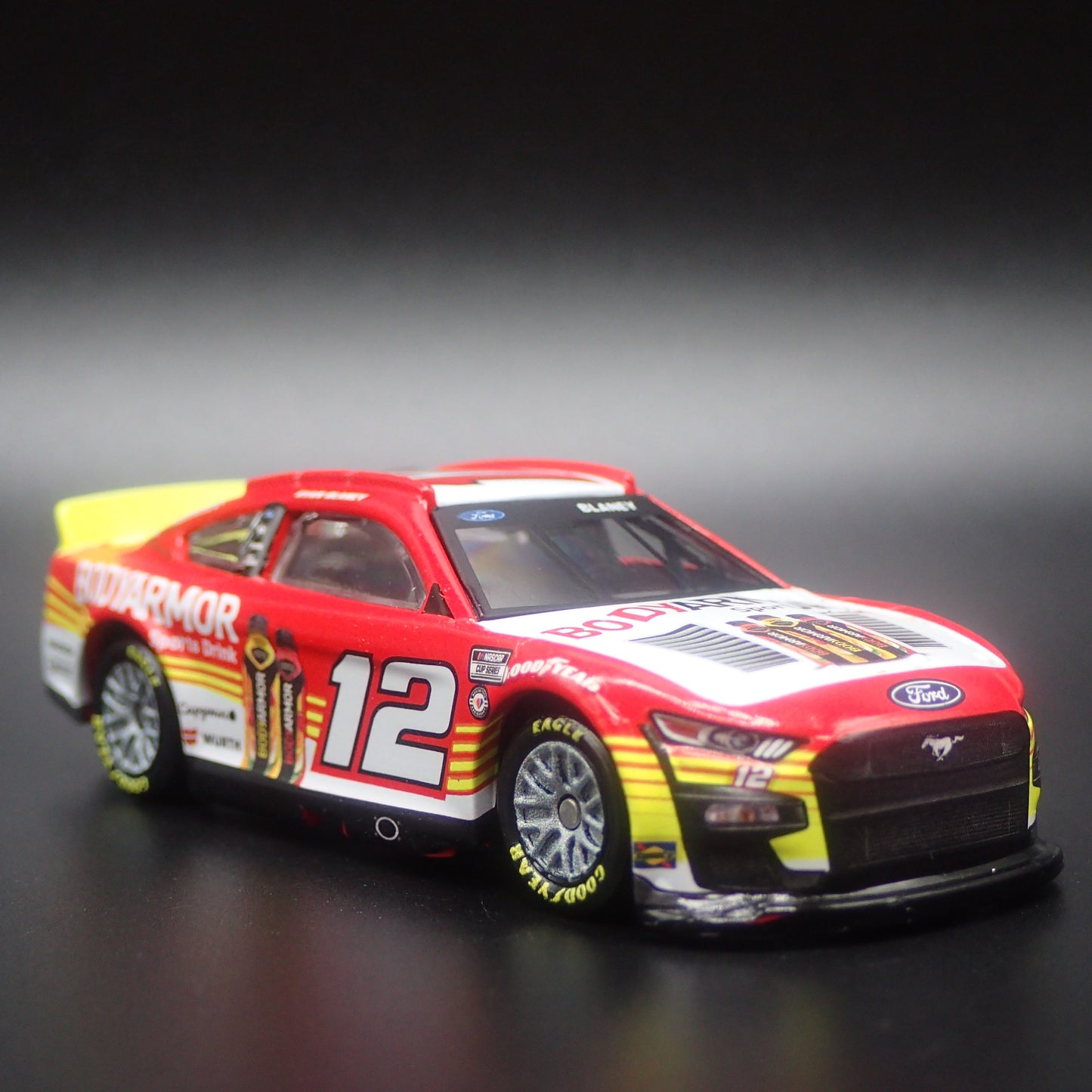 2023 23 FORD MUSTANG 12 RYAN BLANEY BODYARMOR NASCAR 1:64 SCALE DIECAST CAR