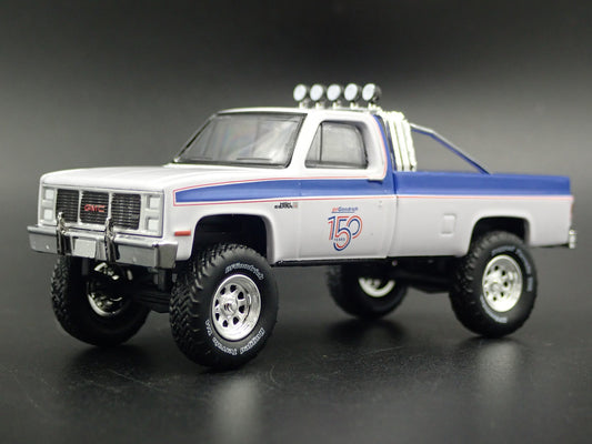 1985 85 GMC K2500 4X4 TRUCK BF GOODRICH SQUAREBODY 1/64 SCALE DIECAST MODEL CAR