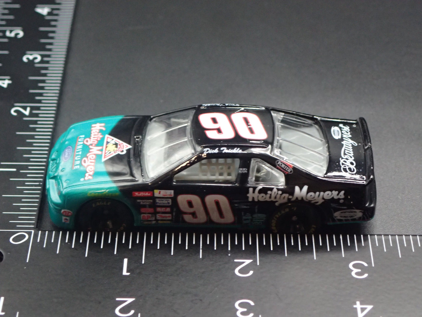 1997 97 FORD THUNDERBIRD 90 DICK TRICKLE NASCAR 1:64 SCALE DIECAST MODEL CAR