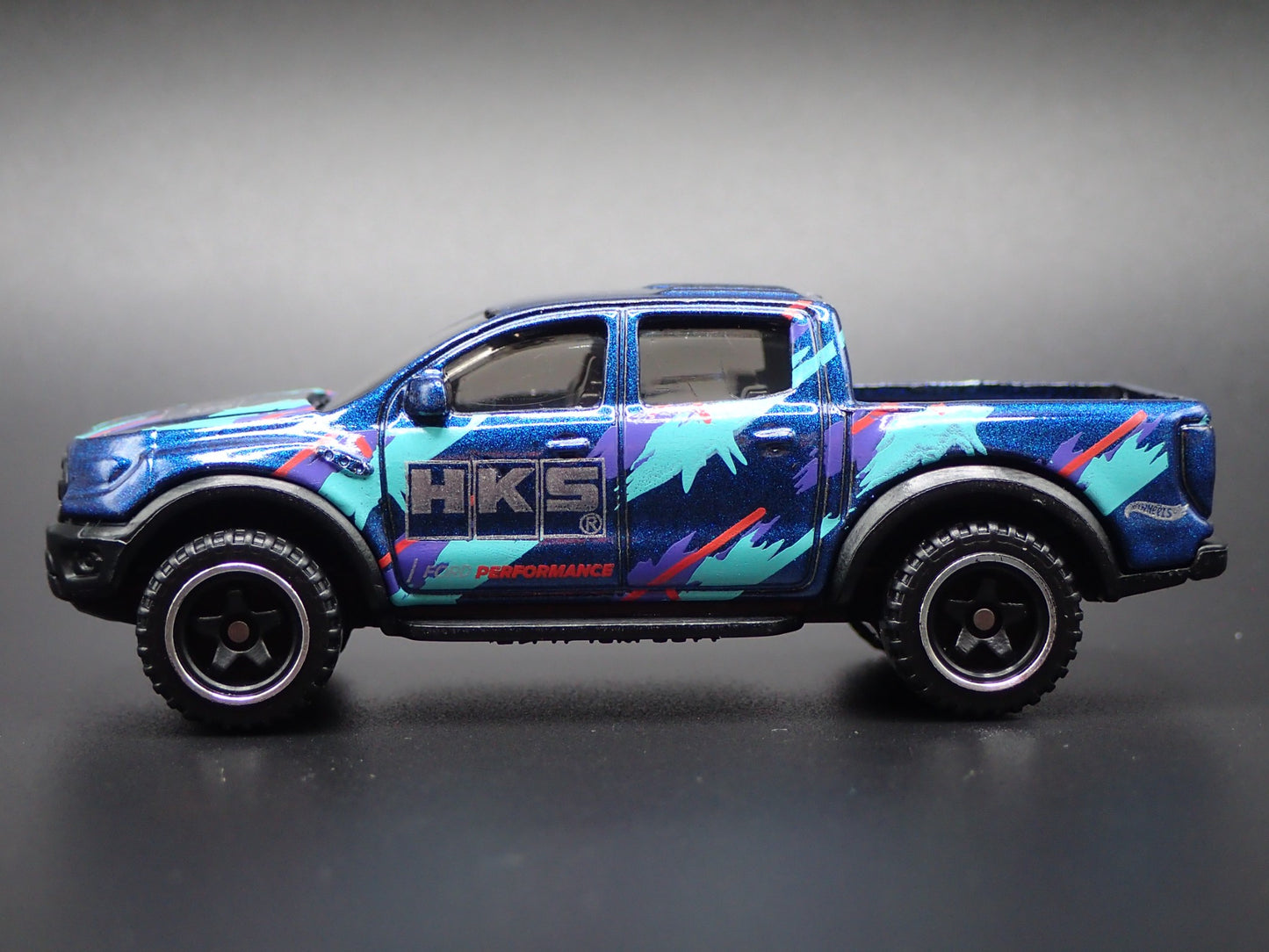 2017-2020 FORD RANGER RAPTOR PICKUP TRUCK HKS 1/64 SCALE DIECAST MODEL CAR