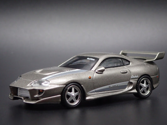 1993 - 2002 TOYOTA SUPRA VEILSIDE COMBAT V-II GREY 1/64 SCALE DIECAST MODEL CAR