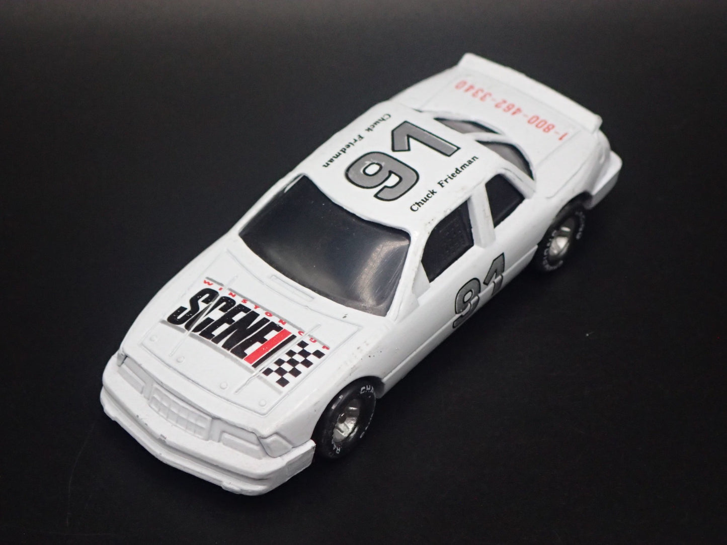 1991 91 CHEVY LUMINA 91 CHUCK FRIEDMAN NASCAR 1:64 SCALE COLLECTIBLE DIECAST CAR