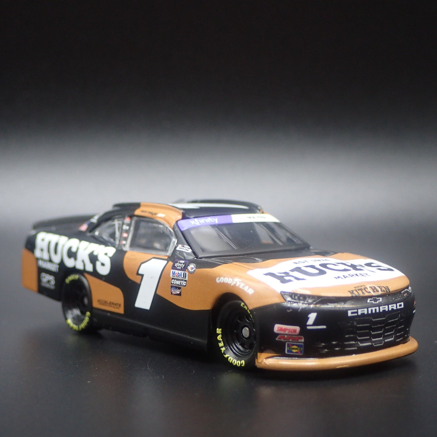 2023 23 CHEVY CAMARO ZL1 1 SAM MAYER HUCK'S MARKET NASCAR 1:64 DIECAST MODEL CAR