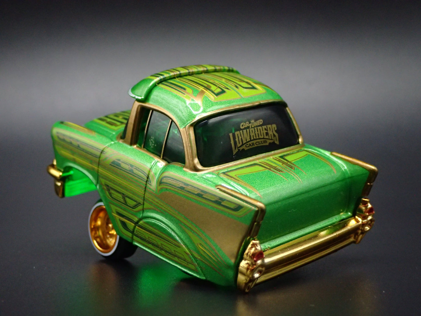 1957 57 CHEVY CHEVROLET BEL AIR CAR TUNED LOWRIDER 1:64 SCALE DIECAST MODEL CAR