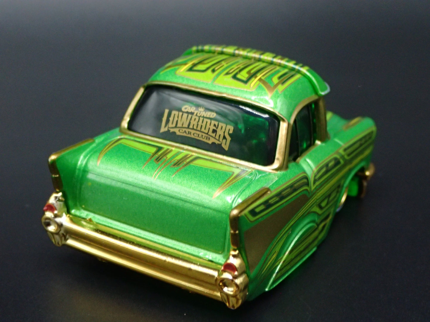 1957 57 CHEVY CHEVROLET BEL AIR CAR TUNED LOWRIDER 1:64 SCALE DIECAST MODEL CAR