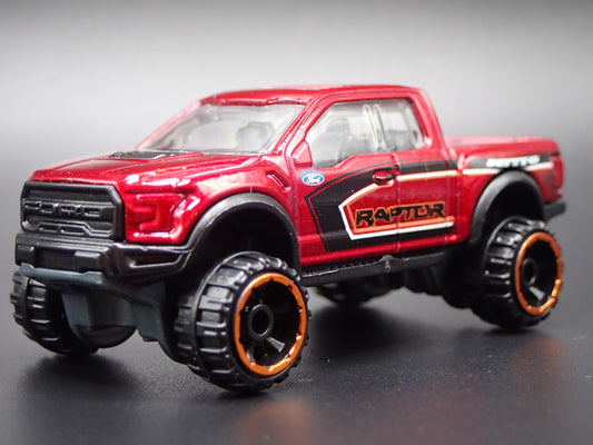 2017 - 2020 FORD F150 RAPTOR PICKUP TRUCK RED 1:64 SCALE DIECAST MODEL CAR