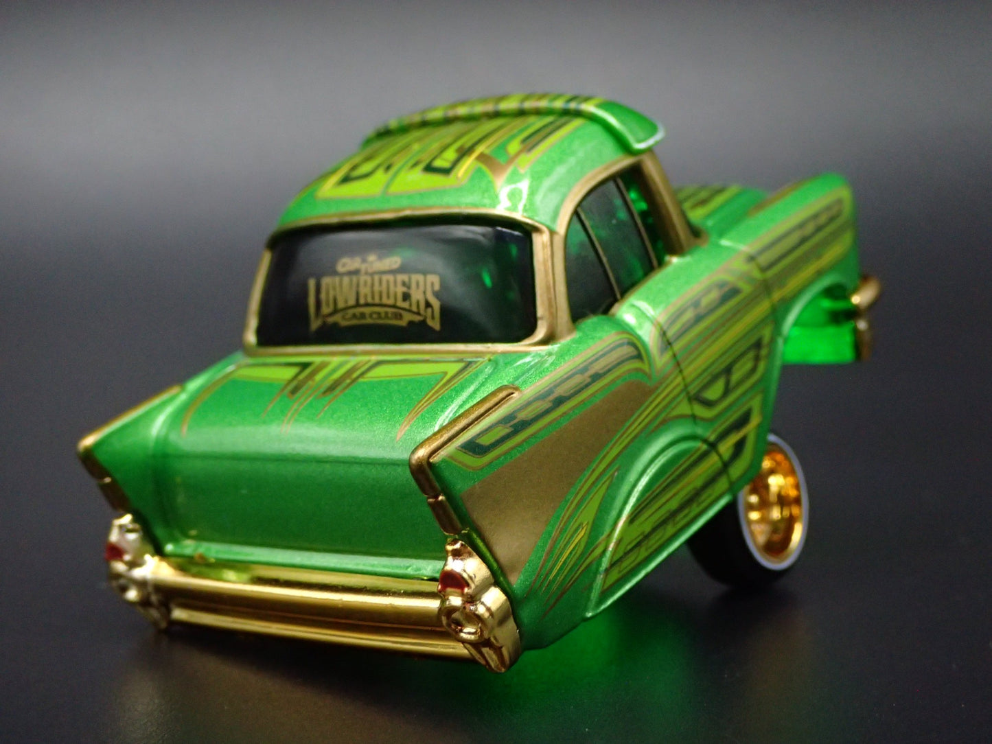 1957 57 CHEVY CHEVROLET BEL AIR CAR TUNED LOWRIDER 1:64 SCALE DIECAST MODEL CAR