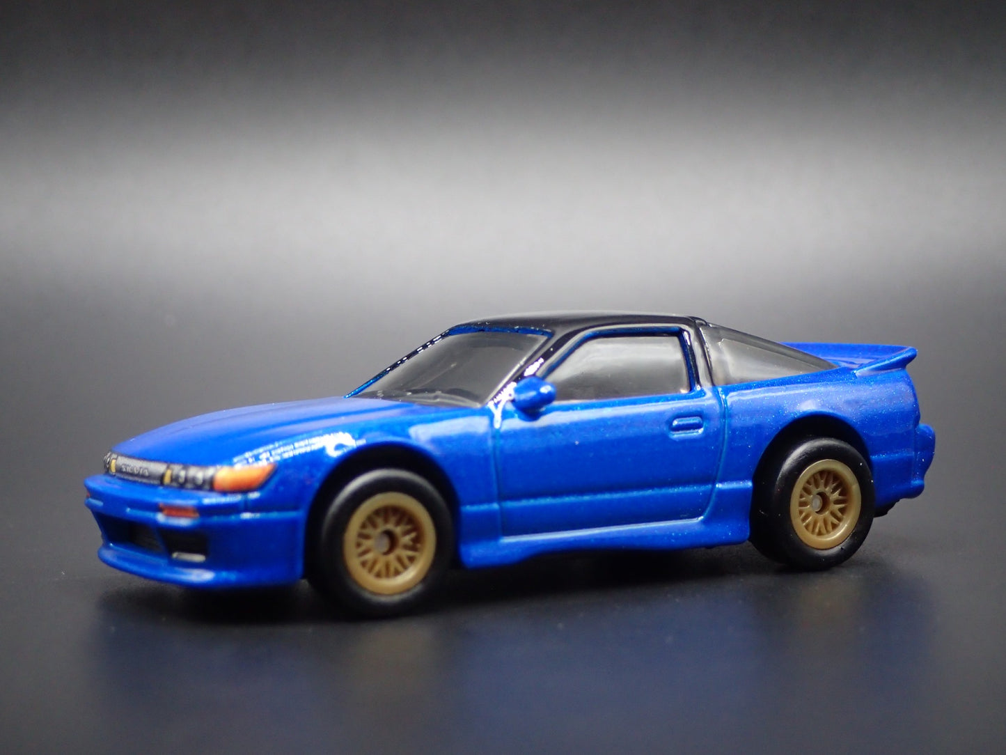 NISSAN SILEIGHTY JDM BLUE 1:64 SCALE COLLECTIBLE DIORAMA DIECAST MODEL CAR