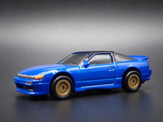 NISSAN SILEIGHTY JDM BLUE 1:64 SCALE COLLECTIBLE DIORAMA DIECAST MODEL CAR