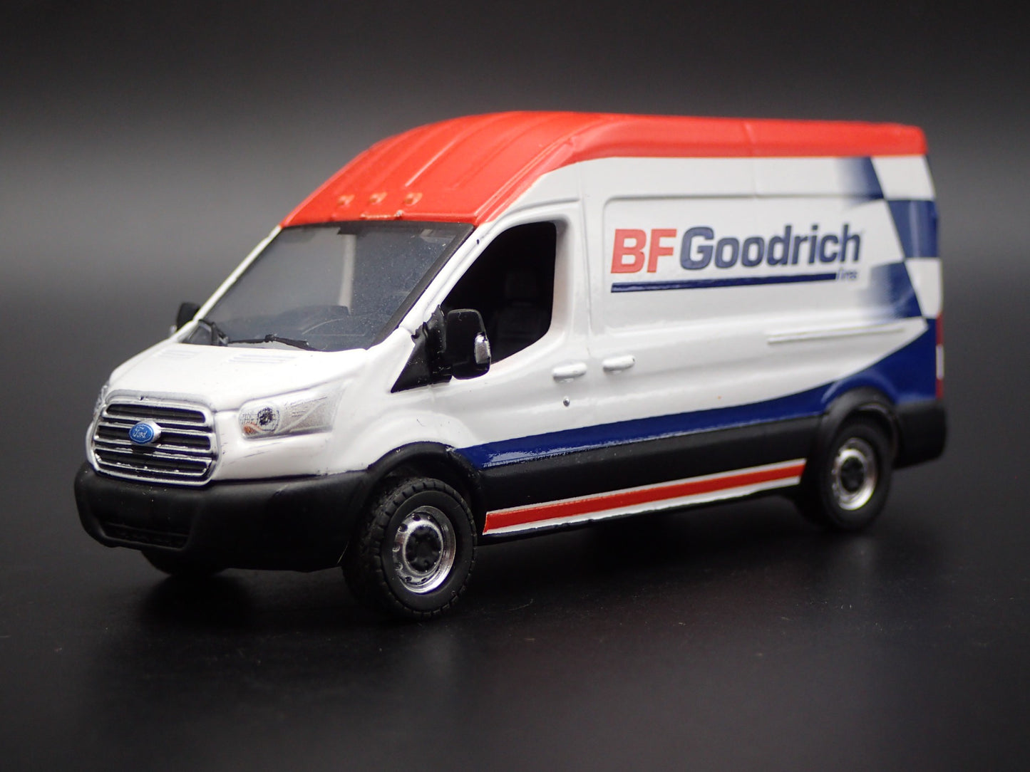 2017 17 FORD TRANSIT SPRINTER VAN LWB BFGOODRICH 1:64 SCALE DIECAST MODEL CAR