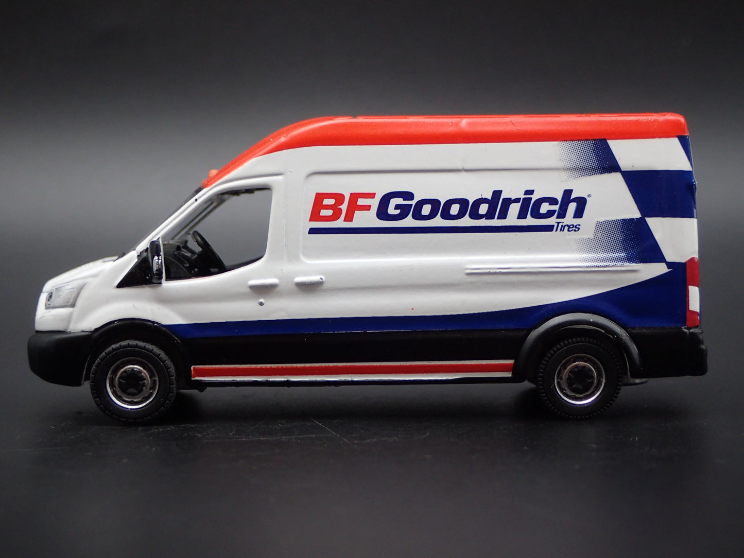 2017 17 FORD TRANSIT SPRINTER VAN LWB BFGOODRICH 1:64 SCALE DIECAST MODEL CAR