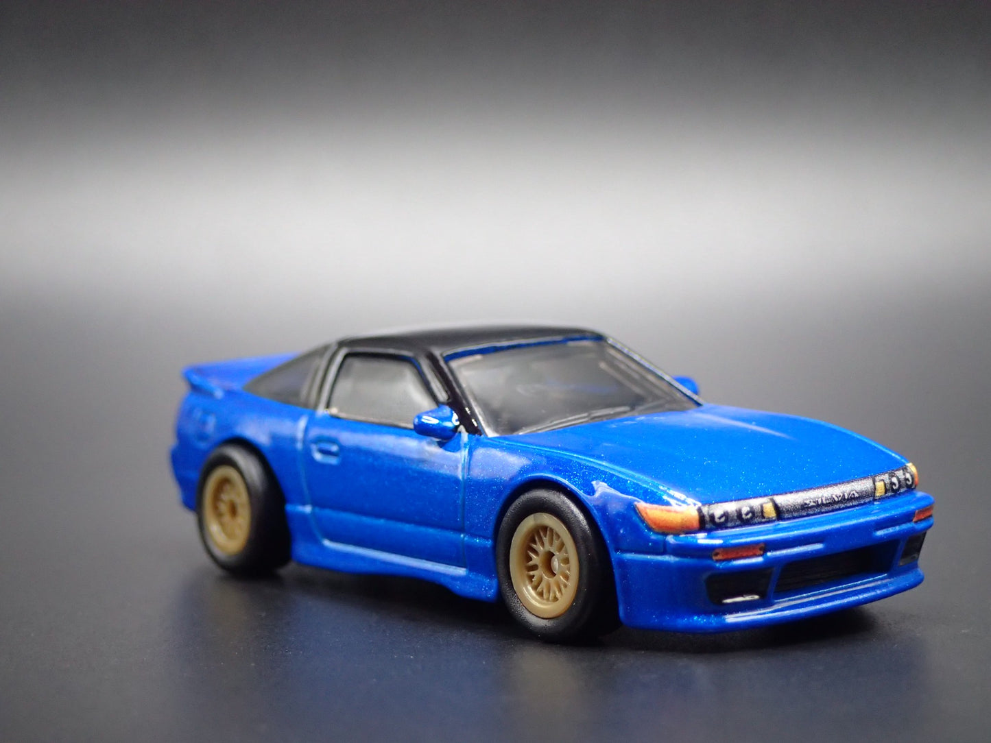 NISSAN SILEIGHTY JDM BLUE 1:64 SCALE COLLECTIBLE DIORAMA DIECAST MODEL CAR