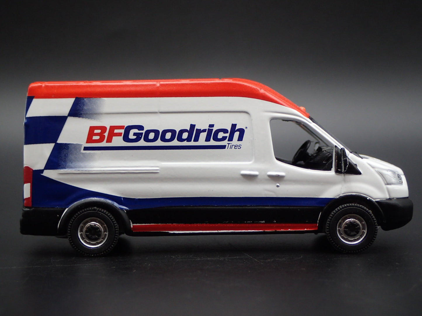 2017 17 FORD TRANSIT SPRINTER VAN LWB BFGOODRICH 1:64 SCALE DIECAST MODEL CAR