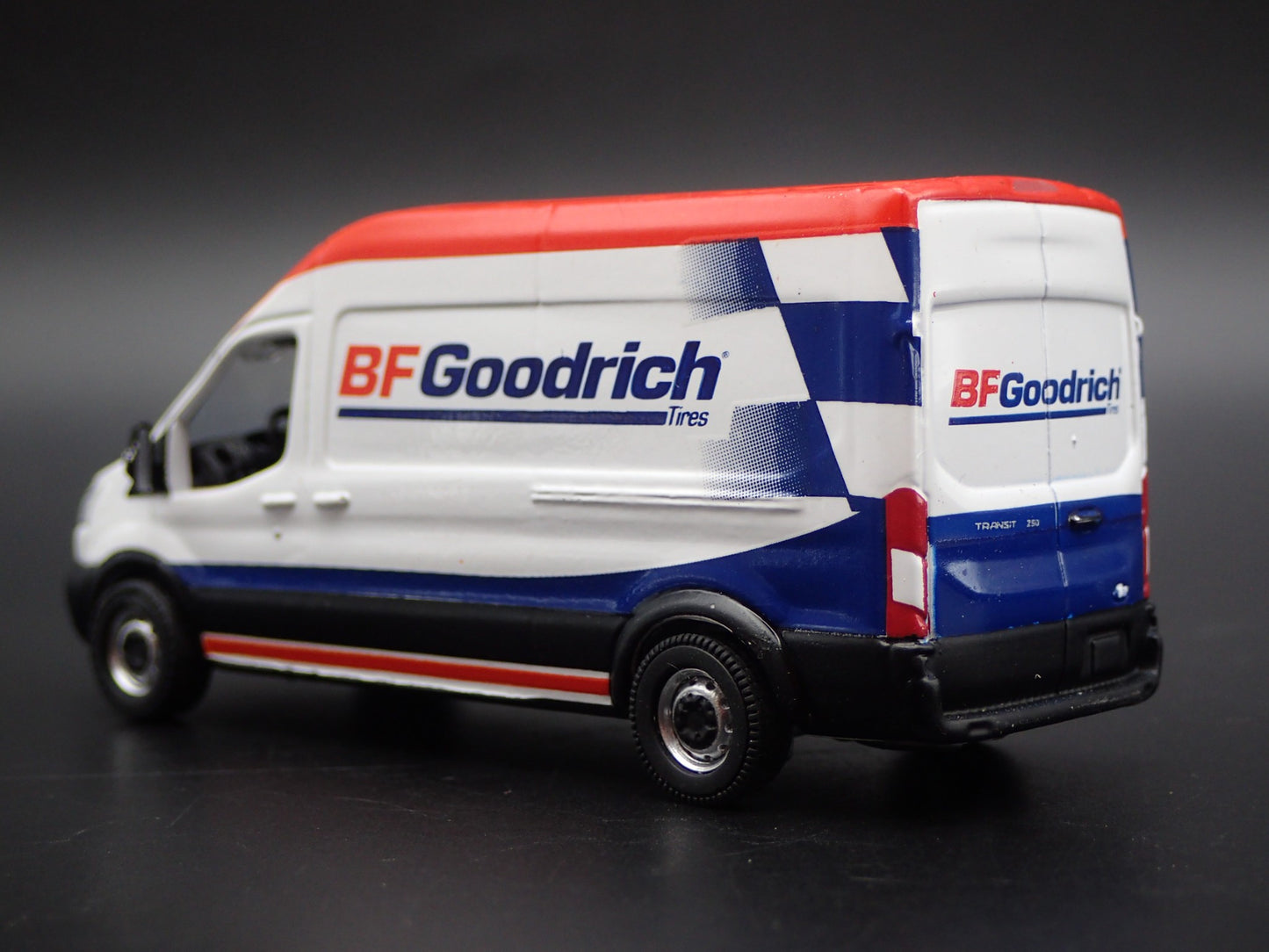 2017 17 FORD TRANSIT SPRINTER VAN LWB BFGOODRICH 1:64 SCALE DIECAST MODEL CAR