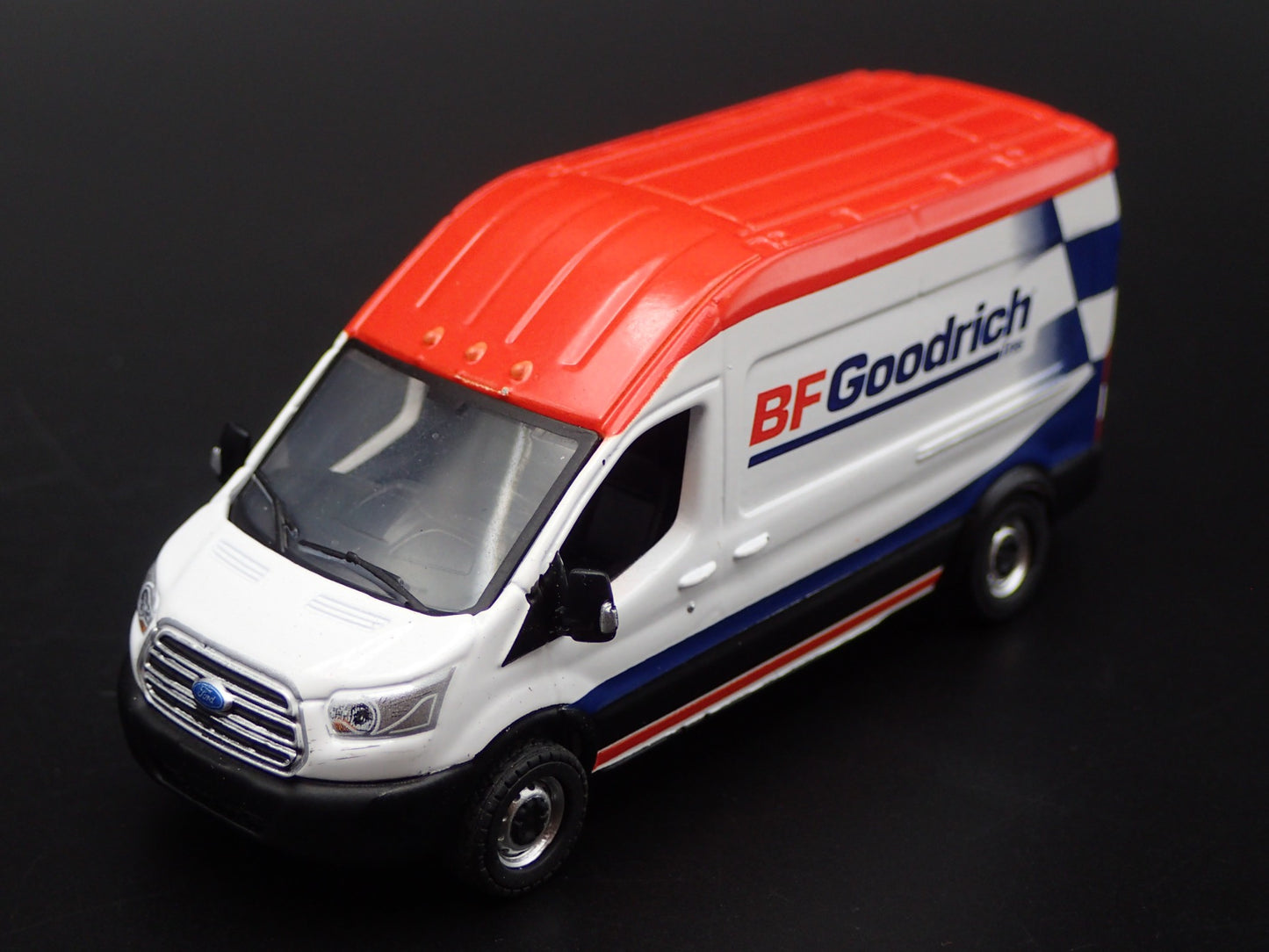 2017 17 FORD TRANSIT SPRINTER VAN LWB BFGOODRICH 1:64 SCALE DIECAST MODEL CAR