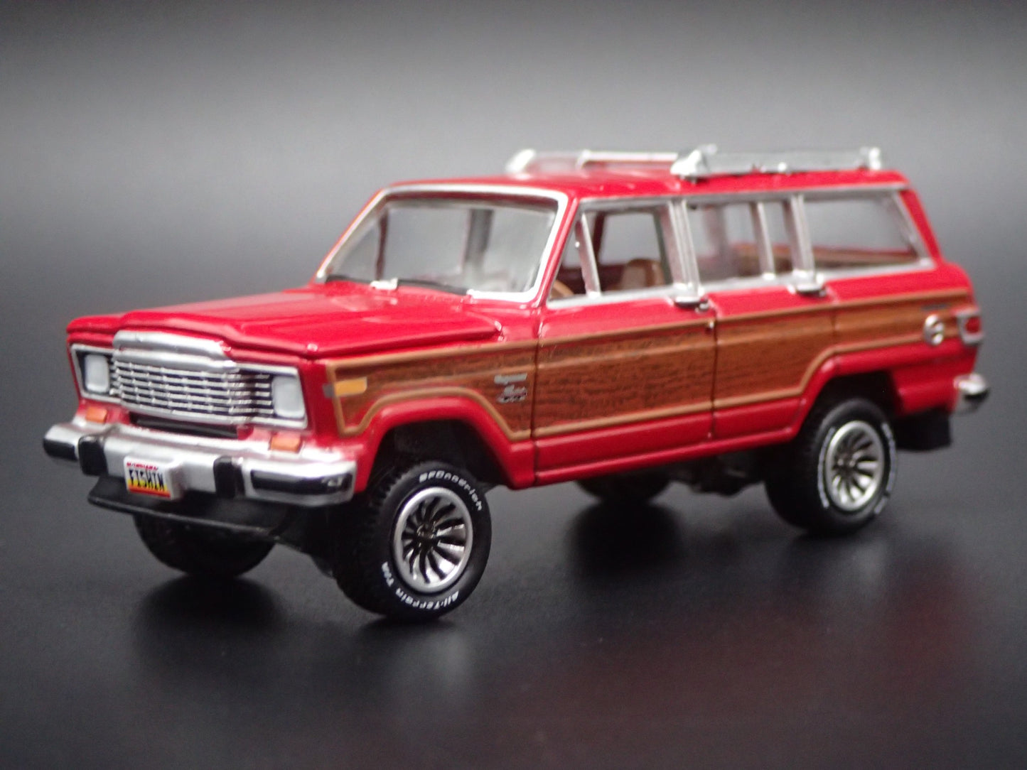 1980-1991 JEEP WAGONEER w HITCH 1:64 SCALE COLLECTIBLE DIORAMA DIECAST MODEL CAR