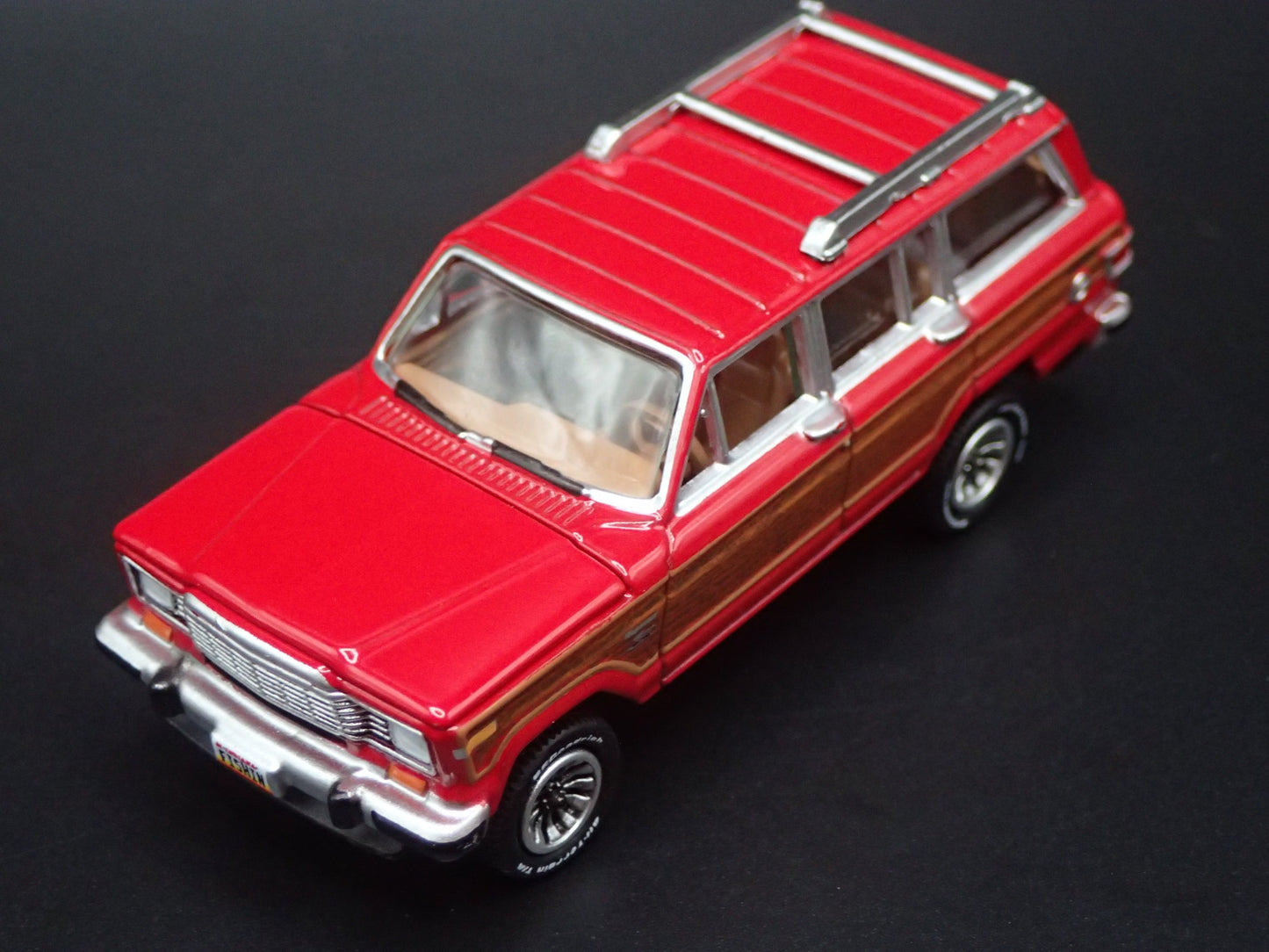 1980-1991 JEEP WAGONEER w HITCH 1:64 SCALE COLLECTIBLE DIORAMA DIECAST MODEL CAR