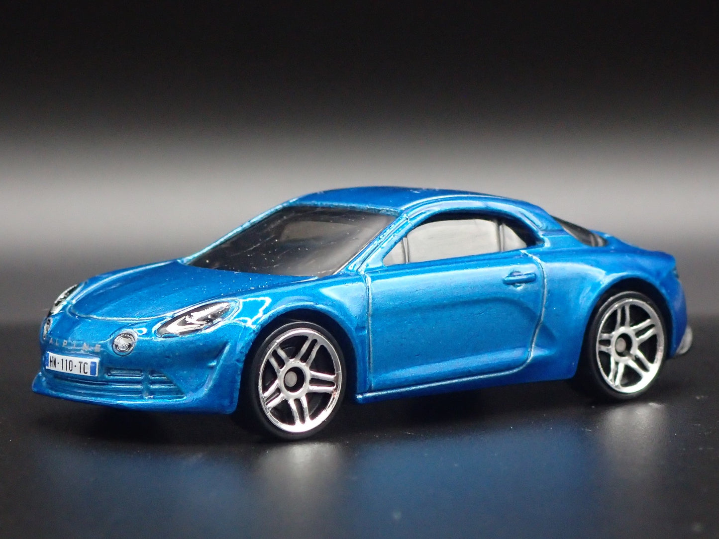 2017-2025 ALPINE A110 BLUE 1:64 SCALE COLLECTIBLE DIORAMA DIECAST MODEL CAR