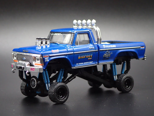 BIGFOOT #1 MONSTER TRUCK 1974 FORD F-250 W STREET TIRES 1/64 DIECAST MODEL CAR