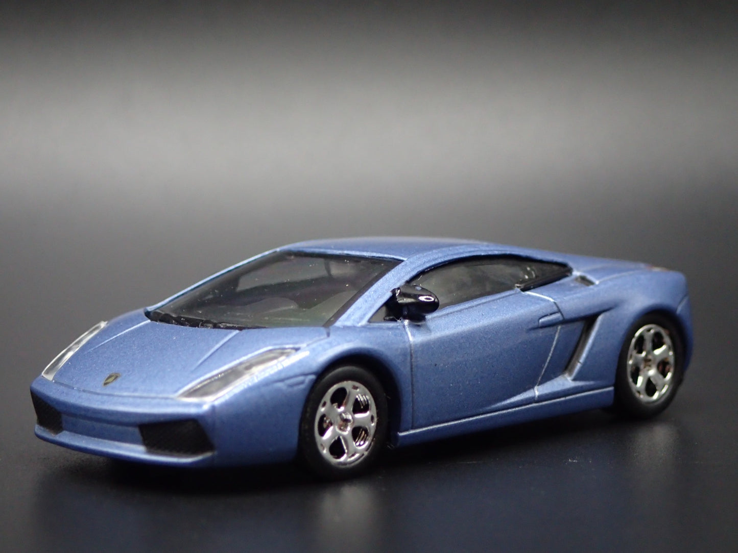 2008-2013 LAMBORGHINI GALLARDO BLUE SUPER CAR RARE 1:64 SCALE DIECAST MODEL CAR